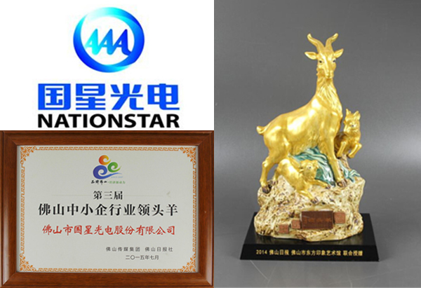 热烈祝贺国星光电荣获“佛山企业领头羊”称号.jpg 热烈祝贺国星光电荣获“佛山企业领头羊”称号.jpg